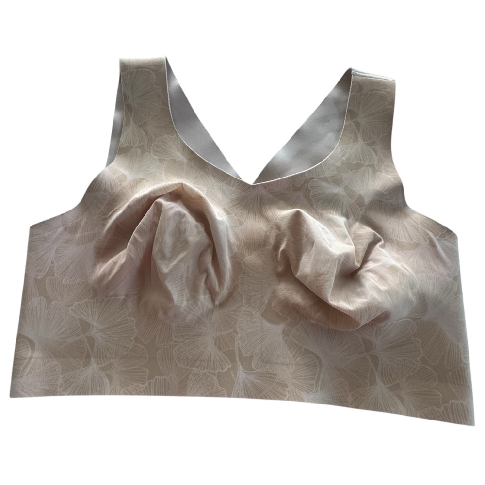Floral Cream Bra